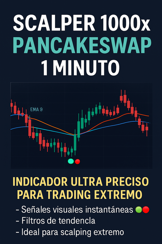 Scalper 1000x PancakeSwap 1 Minuto — Indicador Ultra Preciso para Trading Extremo